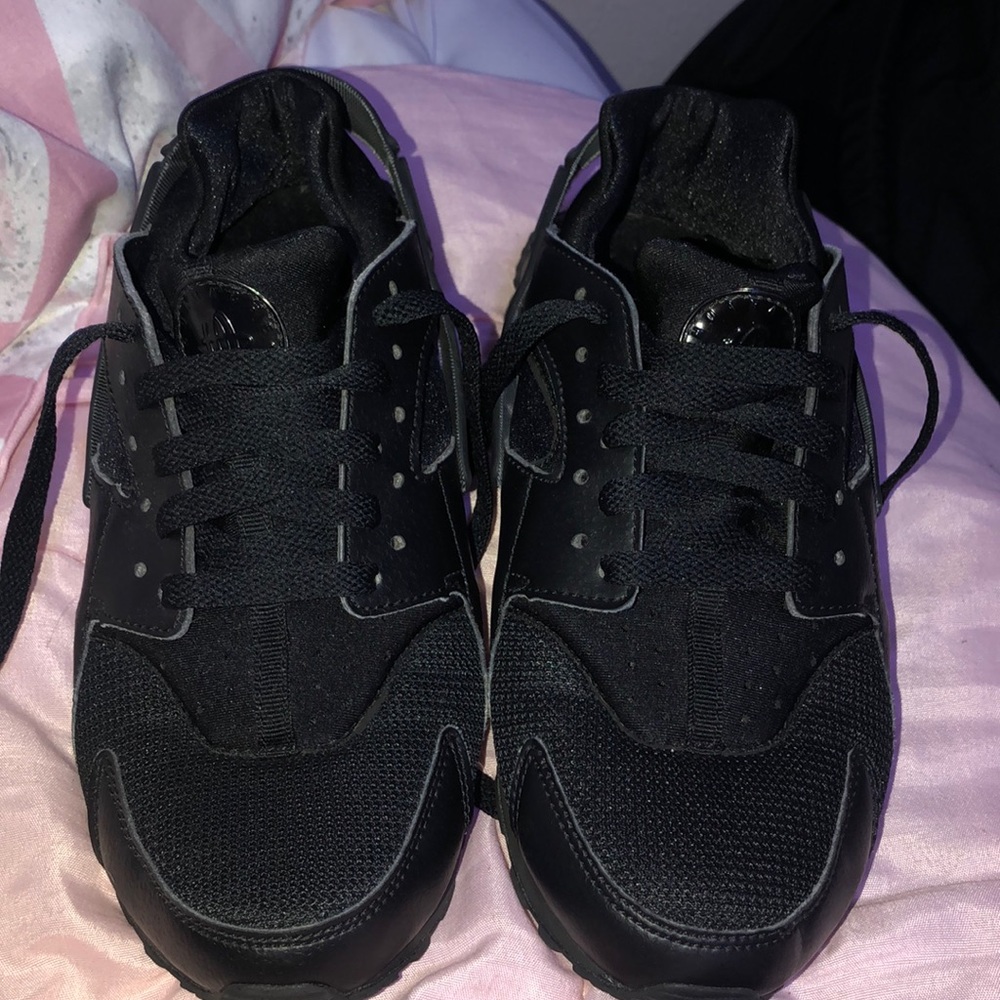 black shoes